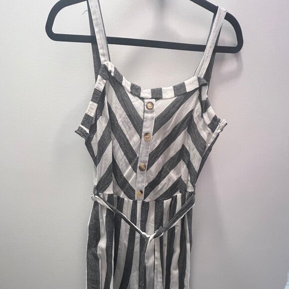 Flamant Rose Striped Jumpsuit - Picture 1 of 4